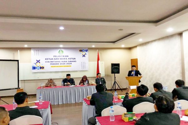 Pelantikan Ketua dan Wakil Ketua STAI Miftahul Huda Subang Periode 2024-2029 serta Rapat Kerja Pejabat Struktural